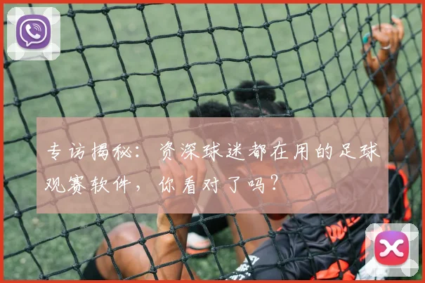 专访揭秘:资深球迷都在用的足球观赛软件,你看对了吗?